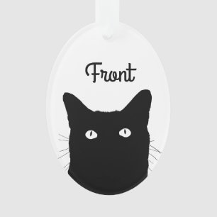 I See Cat Click to Personalise Ornament