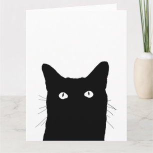 I See Cat Click to Pick Your Colour Background Card