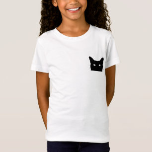 I See Cat Click to Pick Your Colour Background T-Shirt