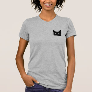 I See Cat Click to Pick Your Colour Background T-Shirt