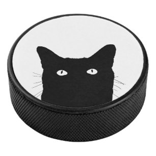 I See Cat Click to Pick Your Custom Colour Decor Hockey Puck