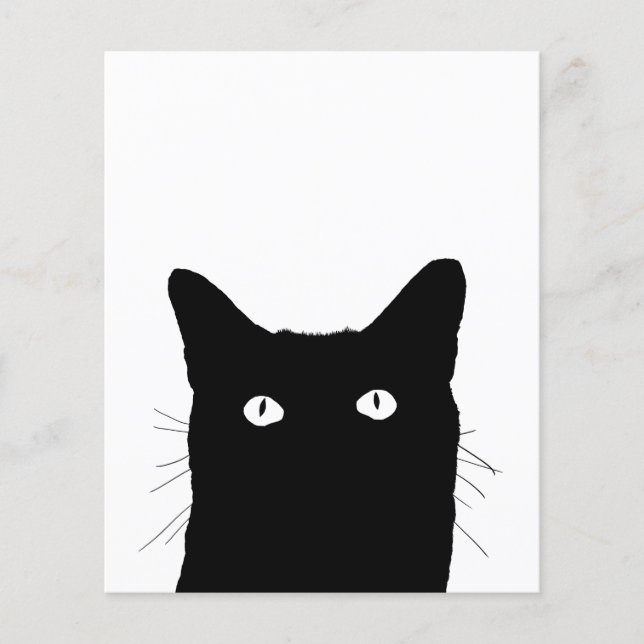 I See Cat Click to Select Your Colour Background Flyer (Front)