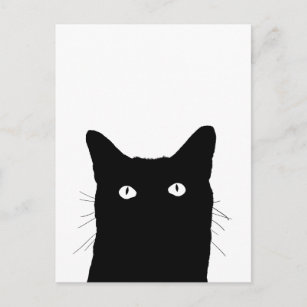 I See Cat Click to Select Your Colour Decor Postcard