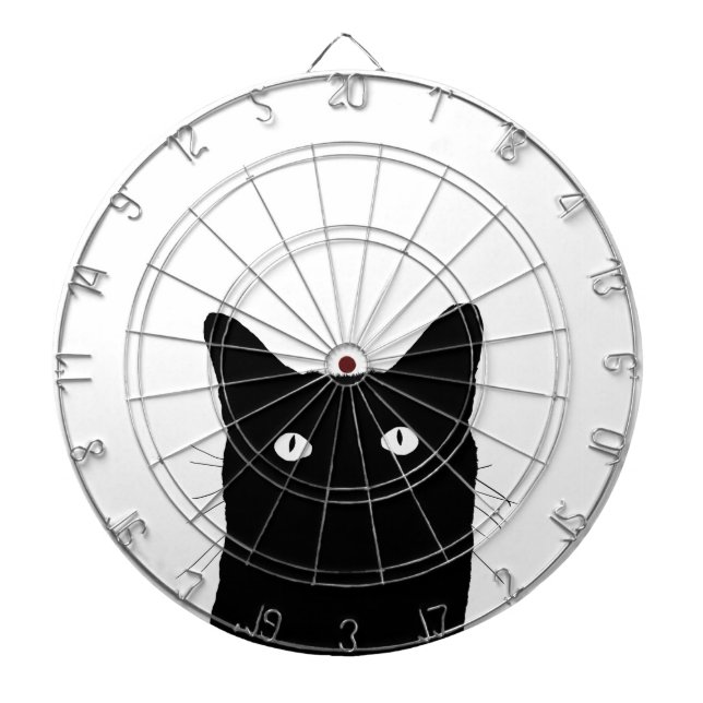 I See Cat Click to Select Your Colourful Decor Dartboard (Front)