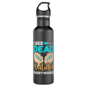 I See Cuticles Everywhere 710 Ml Water Bottle