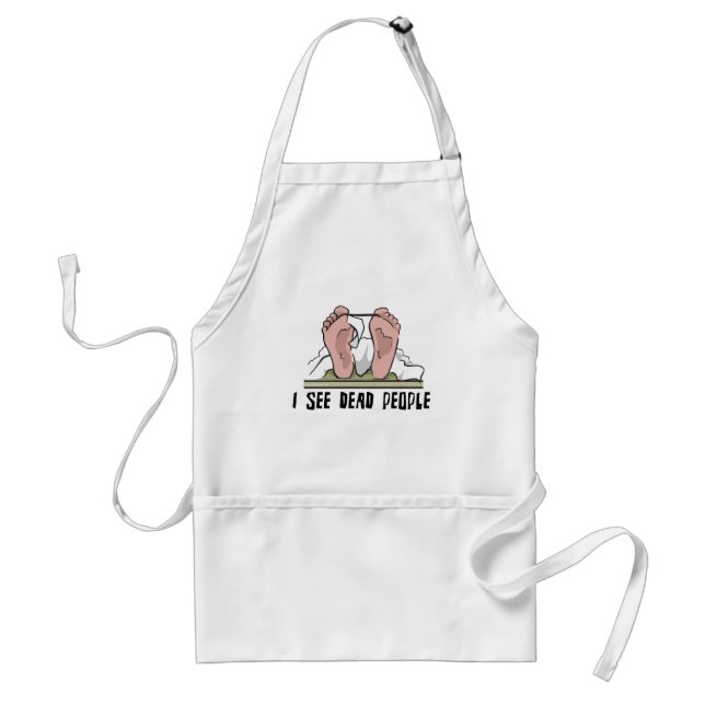 I See Dead People Standard Apron (Front)