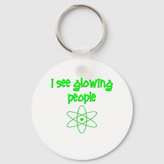 I See Glowing People Key Ring