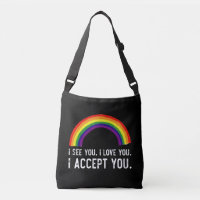 I See I Love You I Accept You Gay Pride LGBT Shirt