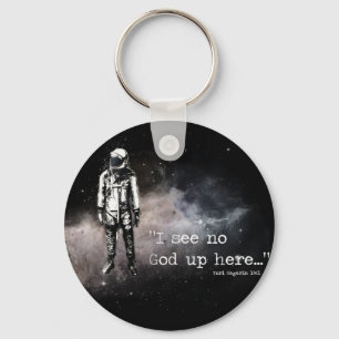 I see no god up here key ring