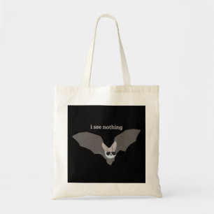 I See Nothing - Bat Wearing Sunglasses Tote Bag