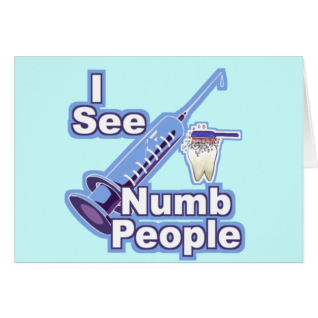 I See Numb People (Front Horizontal)