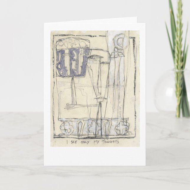 I see only my thoughts card (Front)