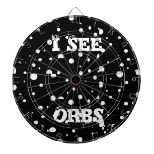 I See Orbs-dartboard Dartboard