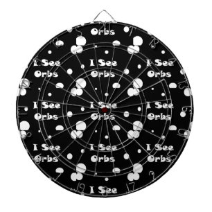 I See Orbs-dartboard Dartboard