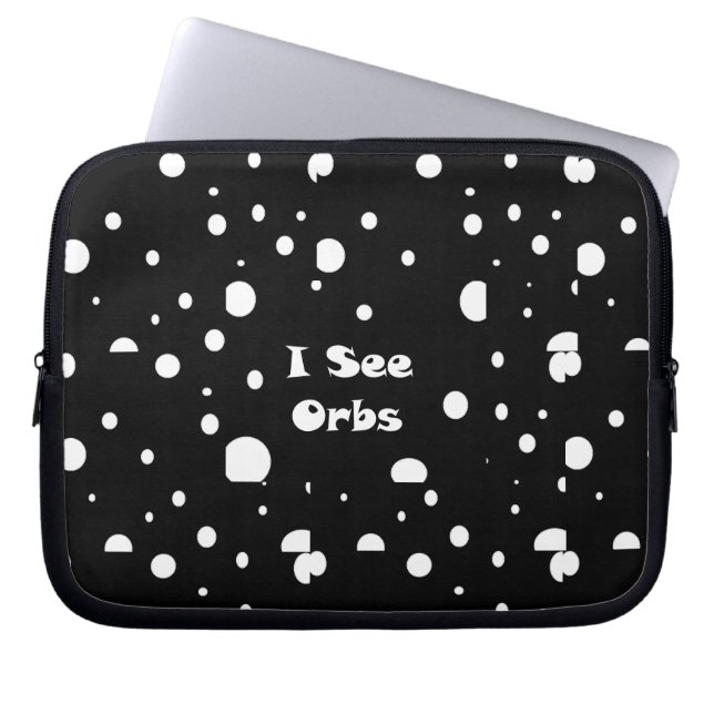 I See Orbs-laptop sleeve (Front)