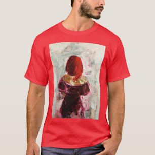 I see red original oil painting texture artwork ca T-Shirt