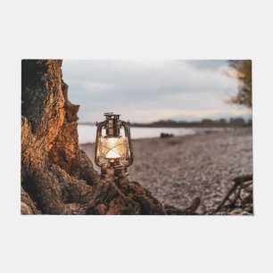 I See the Light Lantern by Sea Floor Mat