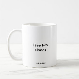 I see two Nanas Coffee Mug
