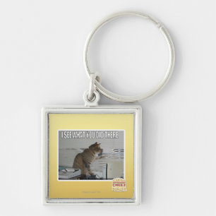 I see what you did there key ring