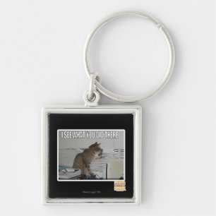 I see what you did there key ring