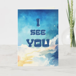 I See You Card