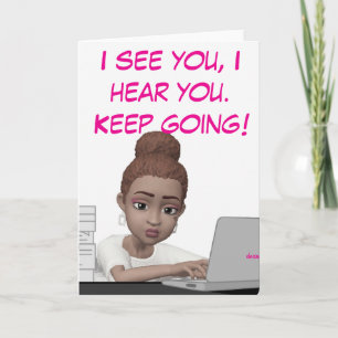 I see you Card