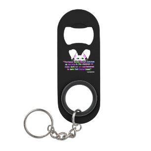 I See You, Easter Bunny Bottle Opener Keychain