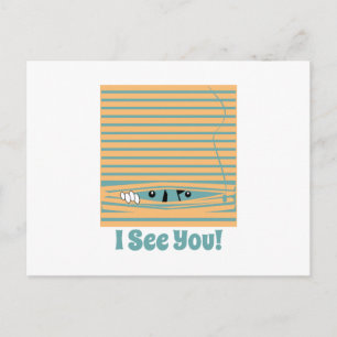 I See You Postcard