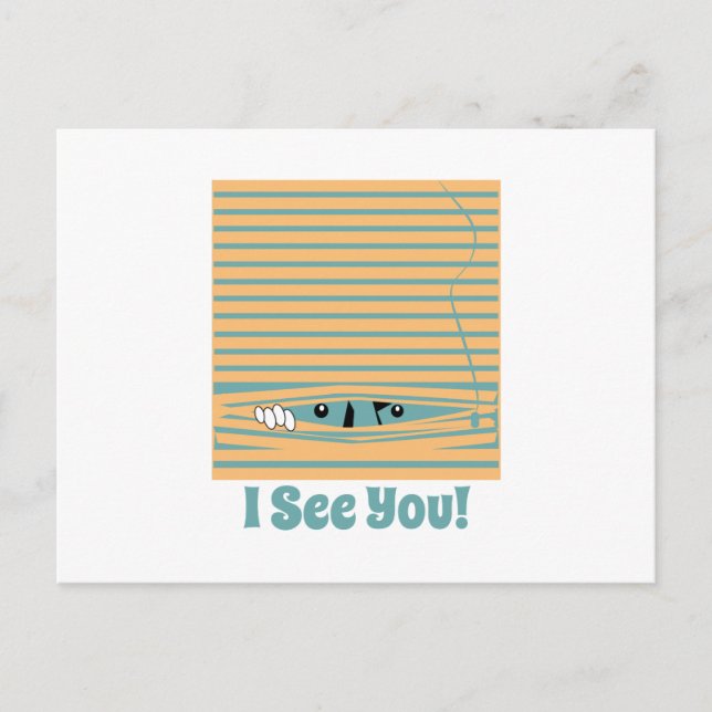 I See You Postcard (Front)