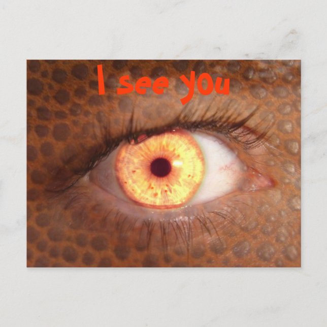 I see you postcard (Front)