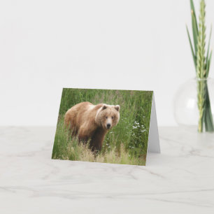 I See you staring bear Card
