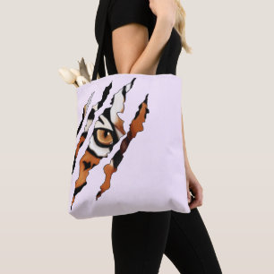 I See You. Tigress Eye And Claw Tote