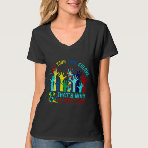 I See Your True Colors Autism Awareness T-Shirt