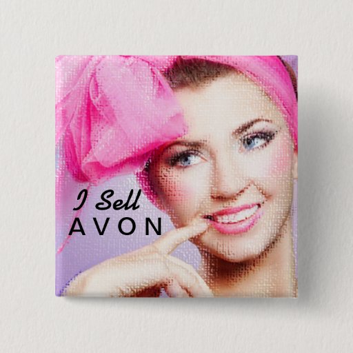 Image of I Sell Avon square button