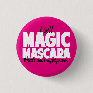 I sell Magic Mascara - Younique 3 Cm Round Badge