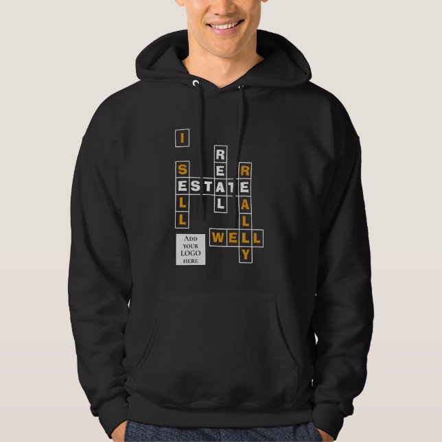 I SELL REALLY WELL | Real Estate LOGO Hoodie (Front)