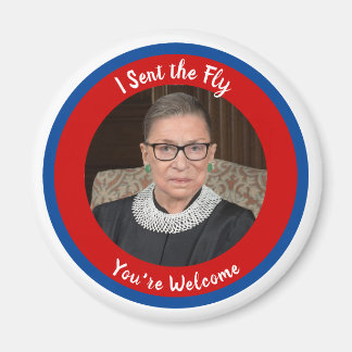 I Sent the Fly - RBG Magnet