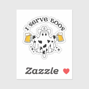 I serve Boos! Bartender spooky 