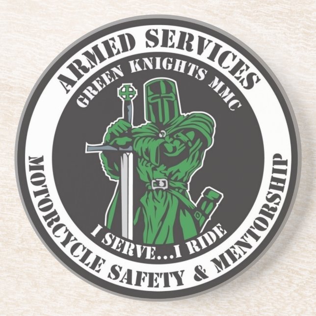 I Serve...I Ride Coaster (Front)