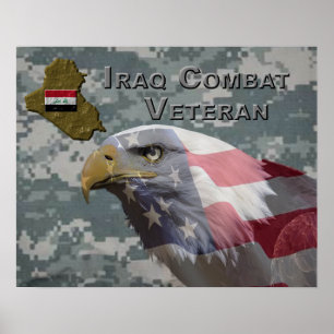 I Served - Iraq Combat Veteran Poster