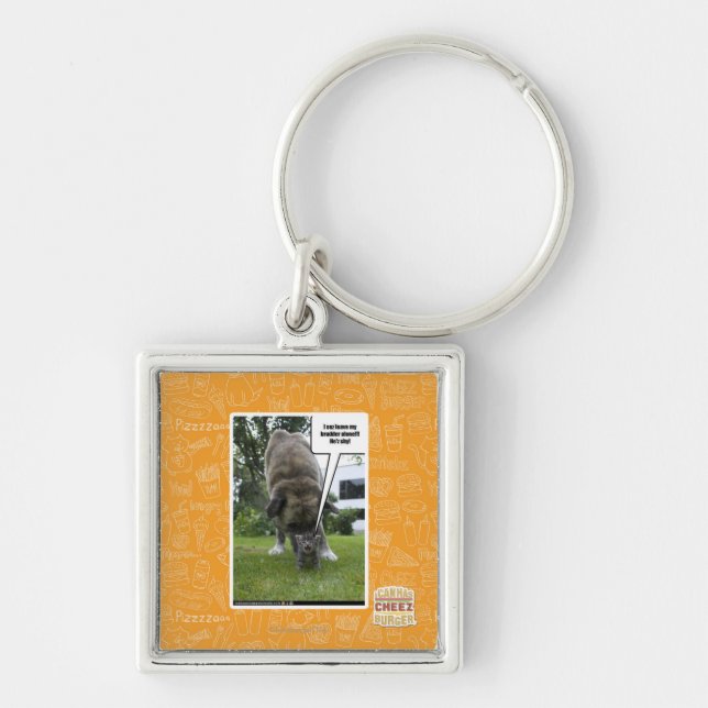 I sez leave my brudder alone key ring (Front)