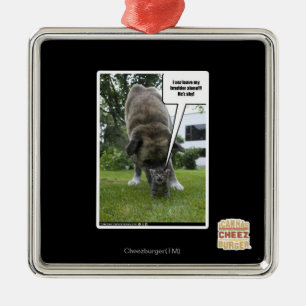 I sez leave my brudder alone metal tree decoration