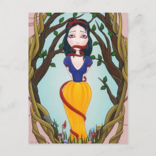 'I Shall Lace you Properly for Once' Postcard