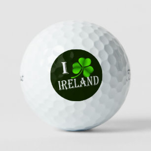 I Shamrock Ireland wt tpv1 gbcnt Golf Balls