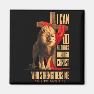 I Shirt Philippians 4 13 Can All Magnet