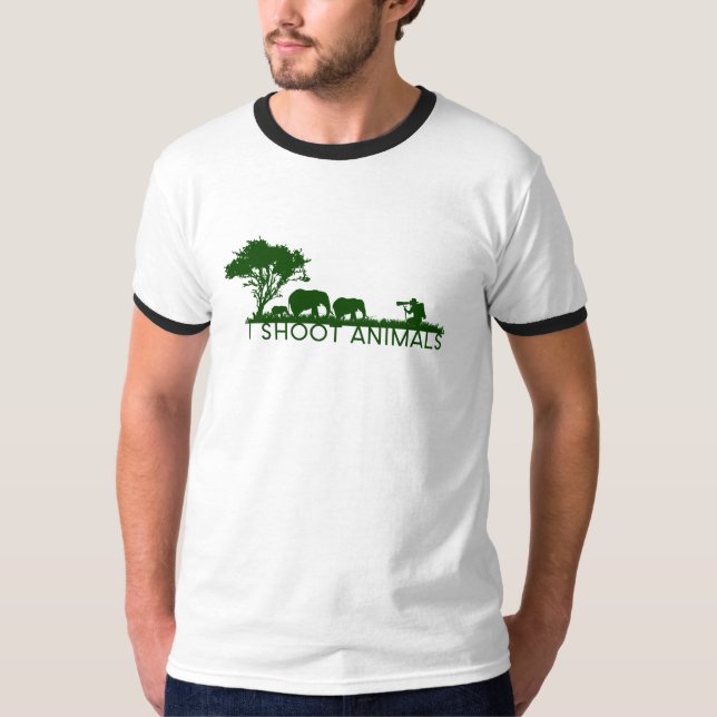 i shoot animals T-Shirt (Front)