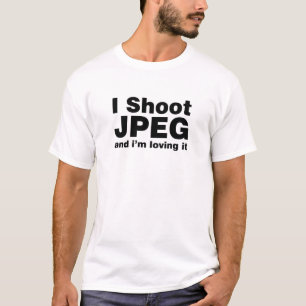 I Shoot JPEG T-Shirt