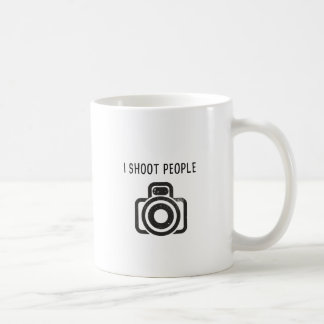 I shoot people - camera coffee mug