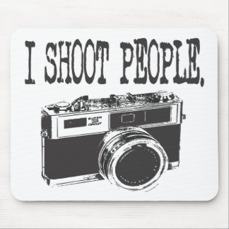 I Shoot People Mouse Mat