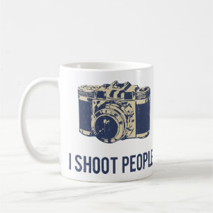 I Shoot People Photography Camera Coffee Mug